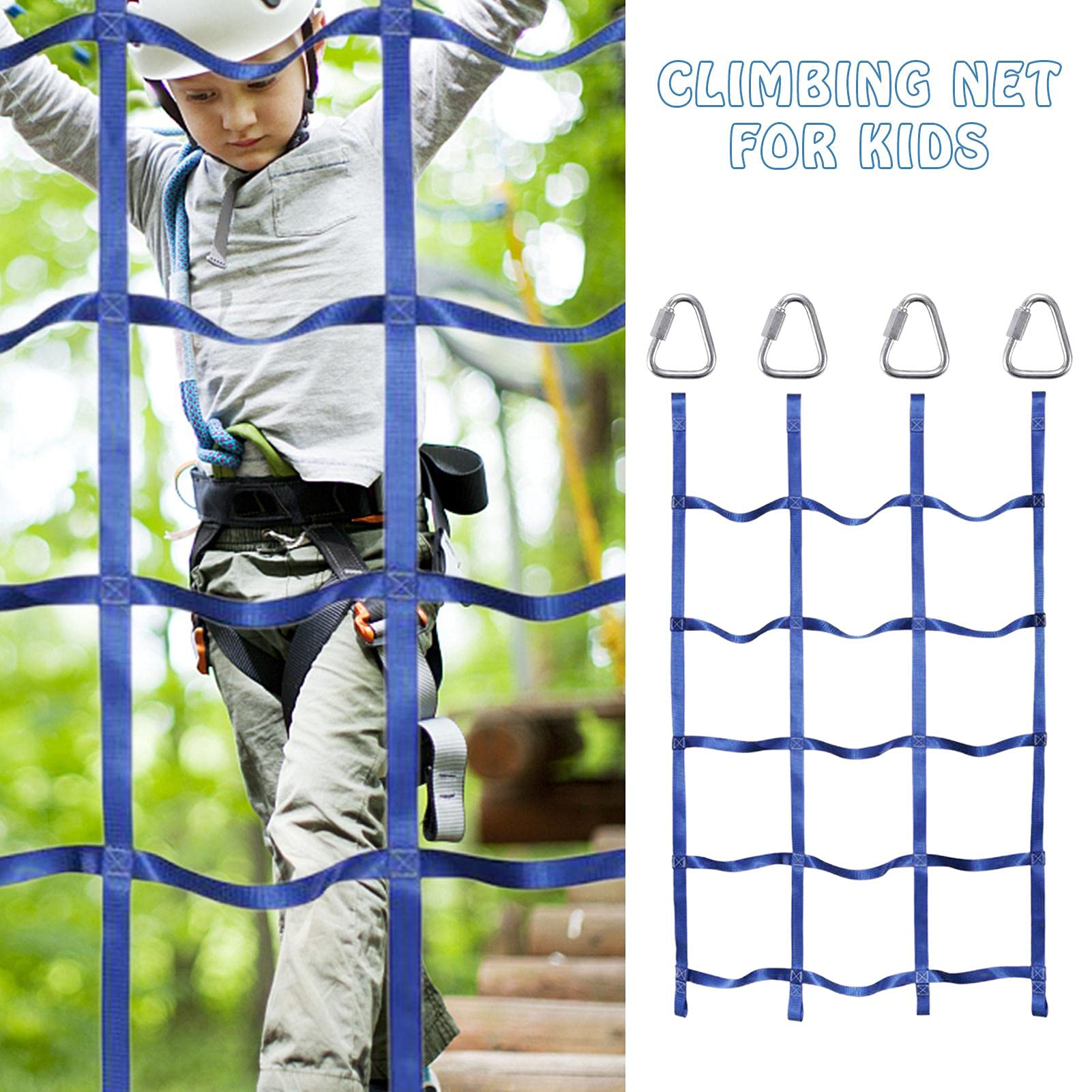 Amazon.co.jp: クライミング ネット 子ども Rope Net 登山ネット